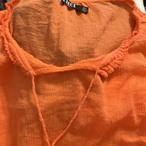 CRUEL GIRL ELASTIC NECK TOP - Picture 3 of 5